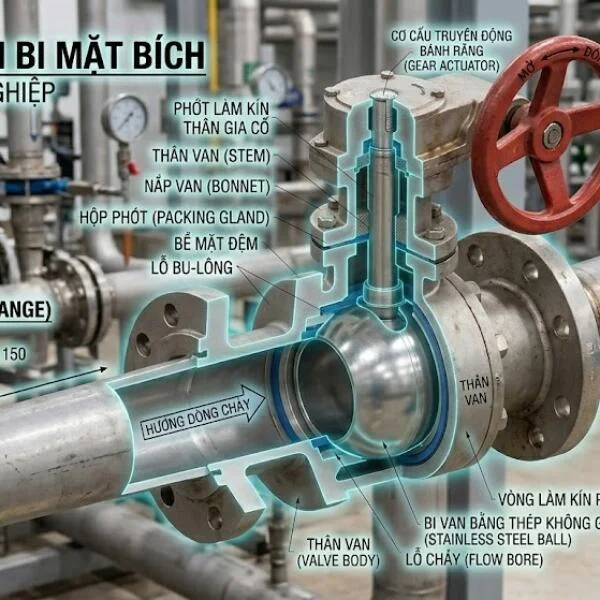 Van Genebre chính hãng và ứng dụng trong hệ thống công nghiệp hiện đại